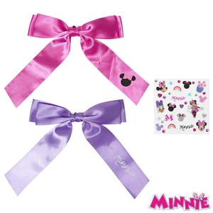 Accessoire Cheveux Personnalisable OEM/ODM : Lot de Nœuds en Satin et Autocollants Mickey et Minnie à Longue Queue – Prix Direct Usine - Product Image 2