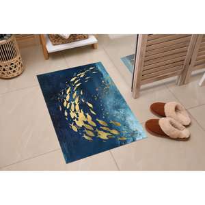 Alfombra Estampada Golden Fish Rugs - Diseño Animal Moderno y Lujoso, Alfombra de Chenilla - Product Image 2