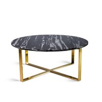 Table basse pliable tendance en fer et verre, écologique, au look haut de gamme pour les maisons modernes et les bureaux d'entreprise