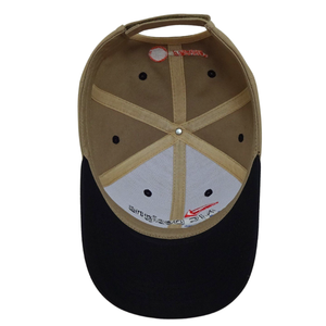 หมวกแก๊ปเบสบอลปักโลโก้3D 6แผงด้านซ้ายหมวกปิดด้านหลังแบบติดด้วยตีนตุ๊กแกหมวกสำหรับ L01ผู้ผลิตในเวียดนาม - Product Image 5