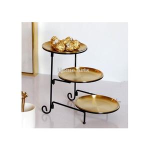 ชุดขาตั้งช็อกโกแลตแบบตั้งโต๊ะสองชิ้น คุณภาพดีที่สุด ผลิตจากสแตนเลสและเหล็ก สำหรับเสิร์ฟขนมหวานและผลไม้ จำหน่ายแบบขายส่ง - Product Image 3