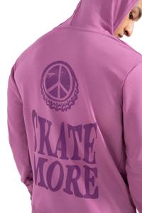 Sudadera con capucha de lana bordada personalizada invierno patrón sólido tejido método liso teñido sudadera Unisex 100% algodón térmico - Product Image 6