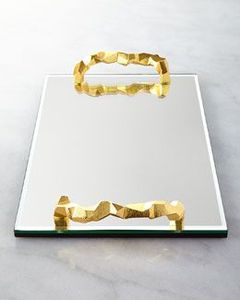 Plateau de service en métal de conception unique de qualité supérieure de prix d'usine pour le mariage d'invité et toute autre utilisation de décoration à la maison - Product Image 5