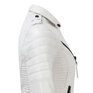 เสื้อแจ็กเก็ตสตรีเสื้อแจ็กเก็ตทีมมหาวิทยาลัยย้อมสีทอระบายอากาศหนัง PU แบบกำหนดเองได้ - Product Image 4