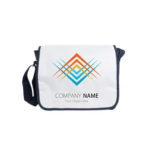 Borse Promozionali Personalizzabili in 600D, Valigette Personalizzabili con Tracolla per Merchandising - Product Image 3