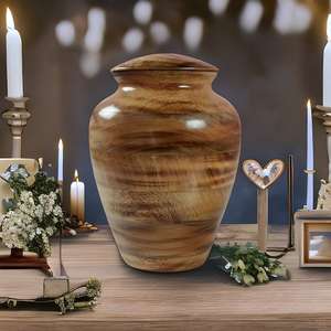 Urn <b>for</b> Human <b>ashes</b> Pet <b>ashes</b> Cremation Burial <b>for</b> Adult <b>ashes</b> Burned urn <b>for</b> your Loved one - Product Image 4