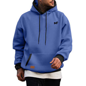 เสื้อฮู้ดดี้ลำลองสั่งทำพิเศษ ทรงโอเวอร์ไซส์ ผ้าคอตตอนผสม เนื้อผ้าเบา ทนทาน ผลิตในประเทศปากีสถาน - Product Image 1