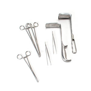Juego de Instrumentos de Operación Cesárea Manual de Acero Inoxidable de Alta Calidad OEM, 61 Piezas, Certificado CE, Más Vendido - Product Image 5