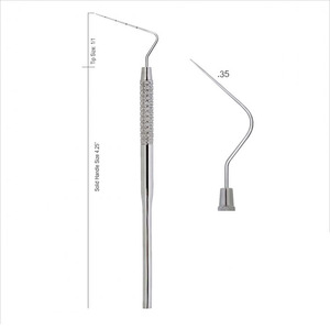 Instrumentos de llenado hechos a medida Esparcidor 24mm Instrumentos de llenado dental de calidad de acero inoxidable - Product Image 2