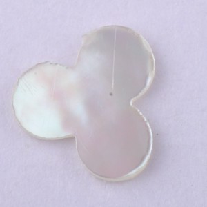 Nácar blanco Shell ambos lados PLANO 4mm-8mm estrella elegante mariposa nácar blanco para la fabricación de joyas Color AAA - Product Image 3