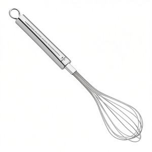 Batidor de Cocina Ghidini Cipriano 2424 de Acero Inoxidable 6.7x30.4cm SMART Cromado Pulido, Herramienta para Repostería - Product Image 2