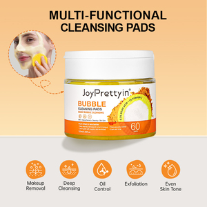 Bán buôn bong bóng làm sạch miếng đệm nhãn hiệu riêng hữu cơ làm sạch sâu tẩy tế bào chết bong bóng loại bỏ tỏa sáng chăm sóc da mặt bong bóng - Product Image 3