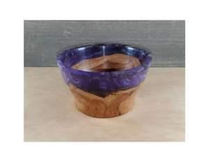 Cuenco de madera de resina más popular, cuenco para Mezclar alimentos al por mayor, vajilla de madera y resina de tamaño personalizado, cuenco para servir alimentos, precio atractivo - Product Image 3