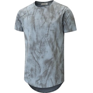 T-shirts en coton 100% de qualité supérieure, à col rond, taille grande, formels, solides, réguliers, de grande taille, avec logo personnalisé, 380g - Product Image 1