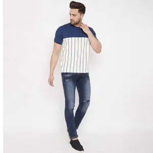 पुरुषों के लिए सस्ती कीमत वाली विंटेज शॉर्ट स्लीव टॉप टी शर्ट, पुरुषों के लिए सर्वोत्तम गुणवत्ता वाली नई डिज़ाइन पंक बटन ओ नेक प्रिंट टी शर्ट