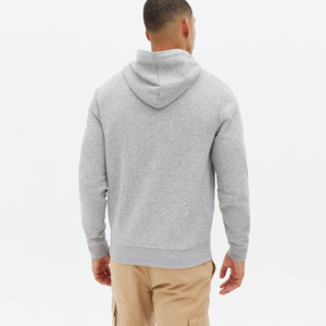 Pull à capuche pour hommes 100% coton polaire épais de haute qualité taille personnalisée impression OEM Service pour l'hiver Streetwear thermique OEM - Product Image 3