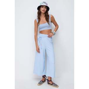 Pantalones de Punto con Detalle de Lazo - Product Image 2