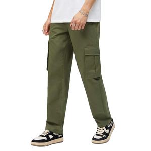 2023 hommes Street-wear 100% coton multicolore multi-poches conception confortable quantité minimale de commande bas pantalon Cargo pantalon pour homme respirant - Product Image 3