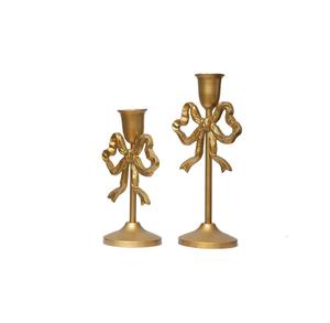 Good Quality Candle Stand <b>Black</b> Finish Home Decoration And Wedding Iron Candle Holder - Product Image 2