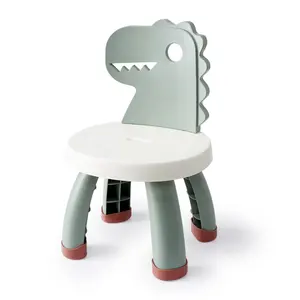 Uso esterno antiscivolo Design ergonomico sgabello per bambini in plastica sedia per bambini