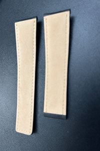 Bracelet de montre sport de luxe en cuir de vachette noir mat OEM multi-tailles, largeur de bande 24 mm pour Carrera - Product Image 4