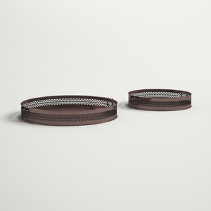 Plateau de service en aluminium antique fait à la main personnalisé en gros au meilleur prix pour la décoration de Noël de l'hôtel et du restaurant - Product Image 6