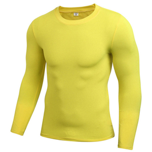 Ropa de hombre al por mayor cuello redondo logotipo personalizado impresión 2022 mejor diseño hombres sarpullido protector en diferentes colores precio barato - Product Image 4