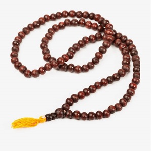 Resina cuentas de oración islámica madera piedra Natural 100 Tasbeeh Tasbih Rosario moda collar de cuentas Kuka cuentas acrílicas - Product Image 1