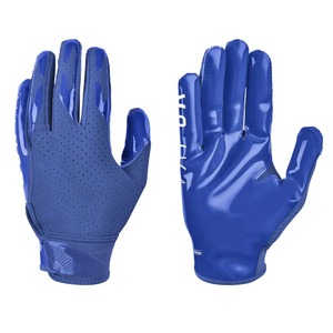 Guantes de fútbol americano para hombre OEM Material de poliéster liso Transpirable Secado rápido Impermeable Antideslizante Protección antiquímica - Product Image 4