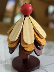 Sous-verres en bois d'origine vietnamienne, matériau en bois naturel utilisé pour la protection de la table et la décoration de la maison - Product Image 5