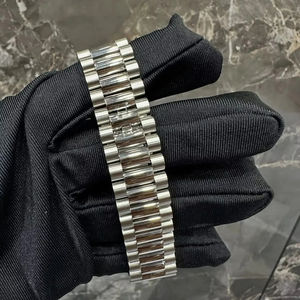 Handmade 41MM Bezel Set Moissanite Hip Hop Watch for Men High Quality Customized <b>Wristwatch</b> Stainless Steel Wholesale Jewelry - Product Image 4