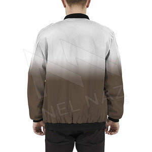 Blouson bombardier coupe-vent d'hiver pour hommes avec poches zippées complètes manteau épais vestes d'extérieur décontractées pour hommes vente en gros - Product Image 6