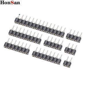 סיכות עגולות <span class=keywords><strong>2</strong></span>.54 מ "מ רווח 1 x 40p <span class=keywords><strong>2</strong></span> x 40p <span class=keywords><strong>2</strong></span> x 40p יחיד שורה עגול חור שקע נקבה - Product Image 3