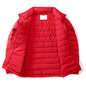 Chaqueta acolchada cálida de fabricación pakistaní, chaqueta acolchada de algodón con cuello levantado de manga larga de Color rojo para hombre, abrigo - Product Image 3