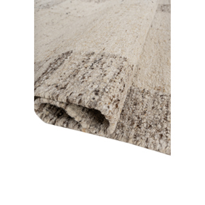 พรมขนสัตว์ทอมือลายเรขาคณิต Abrash Ivory Flat Weaves รุ่น ADWL-172 สำหรับตกแต่งบ้าน ห้องนั่งเล่น ห้องนอน - Product Image 2