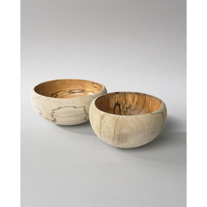 Bol en bois artisanal, bol de service unique en bois tourné, bois dur naturel rustique, pièce maîtresse décorative, vaisselle écologique - Product Image 1