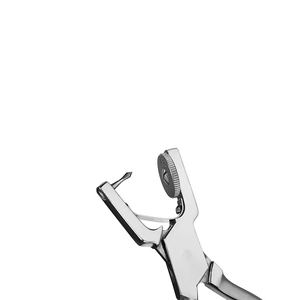 Pince à perforer pour digue en caoutchouc, instruments dentaires, forceps à perforer, manuel, certifié CE Classe I, acier inoxydable de haute qualité, poignée ergonomique - Product Image 4