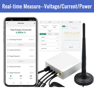 Tuya Smart Energiemeter ZigBee/WiFi 80-750A Stroomtangmeter 3 CT's 1/2/3 Fase ZigBee Energiemeter voor thuis energieverbruik monitoring - Product Image 3