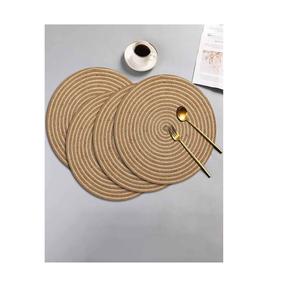 Luxury Design Cheap Price Round Decorative Table Place Mat and for Dinning Table Place Mat Export From India - Product Image 3