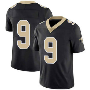 Camiseta de fútbol americano bordada con tira sublimada personalizada, ropa de fútbol para hombre y Deportes de fútbol, camiseta impresa OEM - Product Image 2