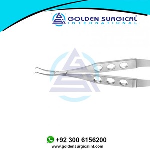 Fórceps oftálmicos Maumenee Colibri muy delicados 1x2, 0,12mm Instrumentos de cirugía ocular Fórceps oculares - Product Image 3