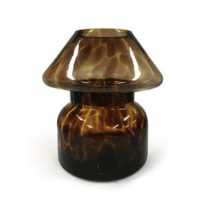 Pot de lampe à bougie en verre transparent de luxe personnalisé en gros disponible à un prix abordable - Product Image 1