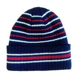 หมวกบีนนี่ถักไหมพรมอะคริลิคแฟชั่นใหม่สำหรับฤดูหนาว  รับทำโลโก้  ราคาขายส่ง  สีพื้น  สำหรับเล่นกีฬา - Product Image 3