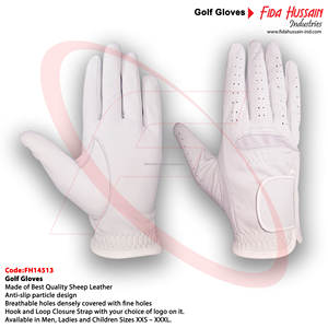 Vente en gros Gants de golf Cabretta en cuir Meilleur matériau Scirno Doux et confortable pour hommes pour les sports de plein air - Product Image 6