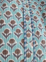 Sac fourre-tout matelassé 100% coton fait à la main sac à bandoulière imprimé bloc indien sac de marché avec un design élégant pour faire du shopping