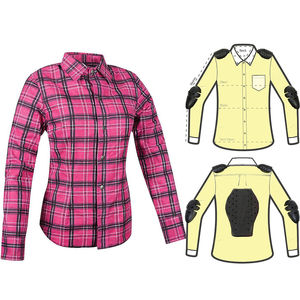 Camisa de Franela para Hombre, Informal, con Certificación CE, Camisa de Trabajo Blindada para Motocicleta, Chaqueta de Protección, Ropa de Seguridad para Motociclismo - Product Image 2
