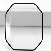 Verre de montre plat/plano en cristal minéral optique de haute précision personnalisable en usine, impression sérigraphique personnalisée, prix OEM pris en charge