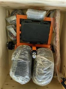 รถแทรคเตอร์ไฟฟ้าพับได้รถแทรคเตอร์แร็ค RV รถพ่วงลากอุปกรณ์จัดการวัสดุรถพ่วง800W - Product Image 6