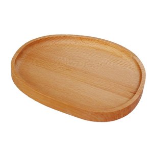 Plateaux de service ovales en bois naturel les plus vendus nouveau design pour mariage et ustensiles de cuisine vaisselle plateau de service - Product Image 5