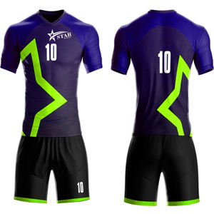 El Mejor Proveedor Ofrece Uniformes de Fútbol para Hombre de Alta Calidad, 100% Poliéster, Antibacterianos y de Secado Rápido, Colores Personalizados, Precio Razonable - Product Image 6